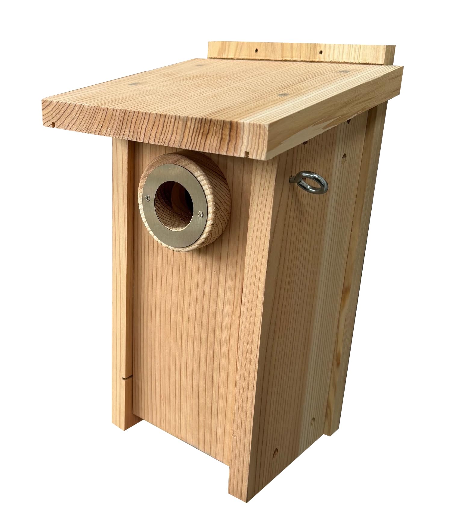 Selections Premium Wooden Birdhouse Garden Nest Box with Predator Proof Entrance
