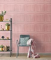 Vista 6 de NextWall Papel tapiz de imitación lavado para despegar y pegar (rubor)