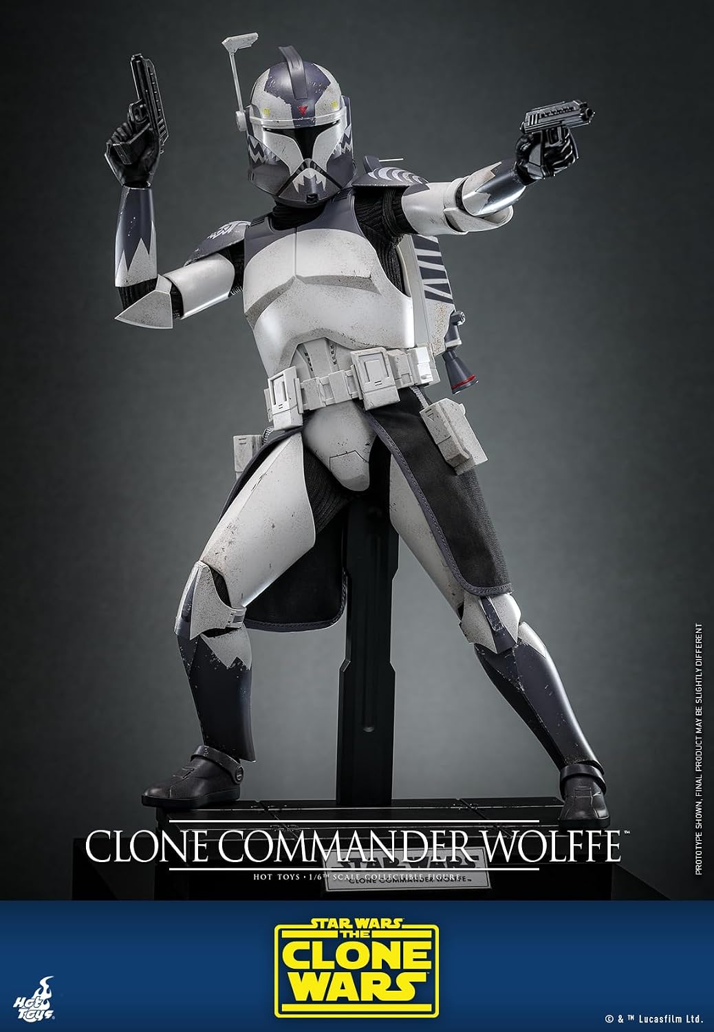 TV Masterpiece Star Wars: The Clone Wars Commander Wolf 1/6 Scale Figure