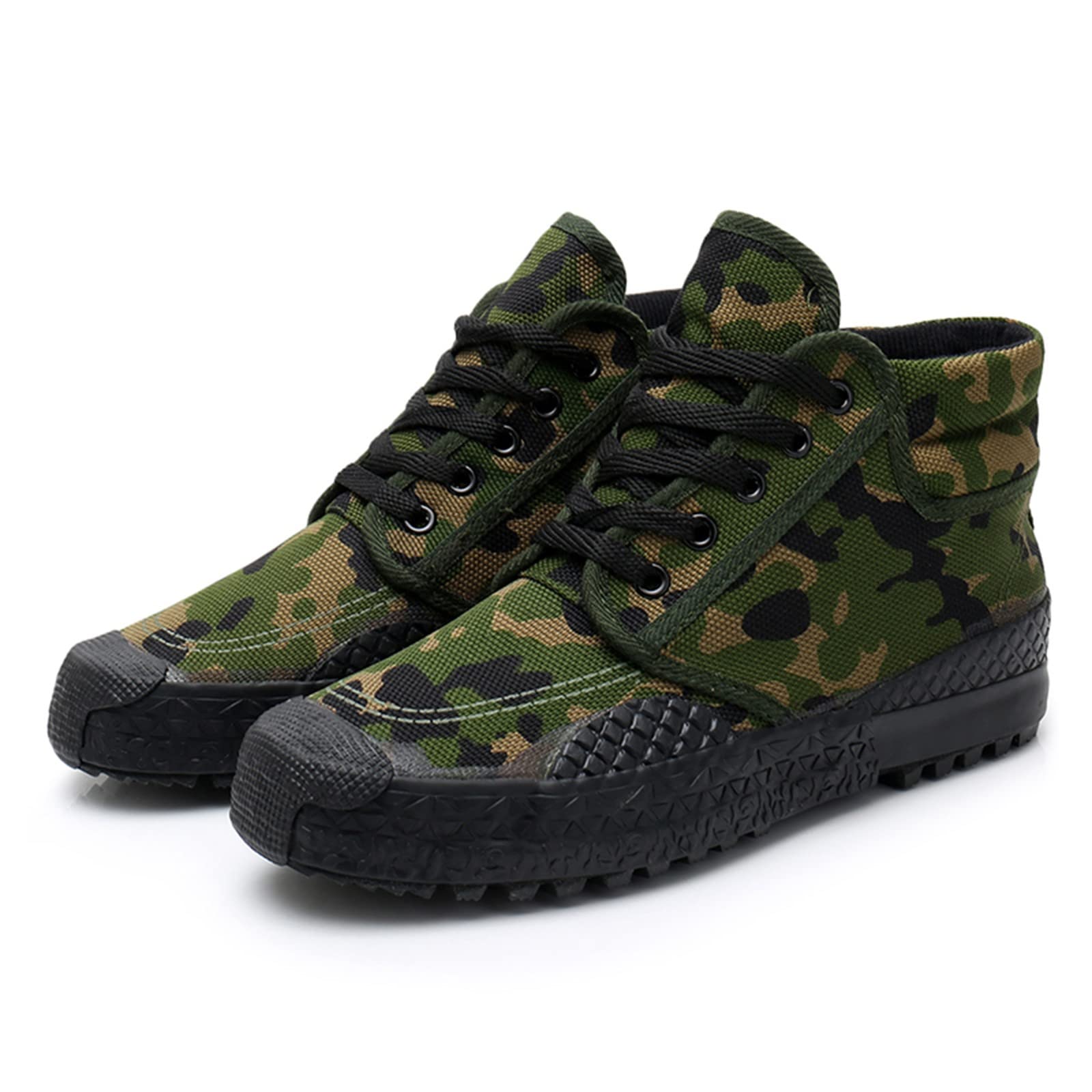 Chaussures de camouflage pour homme - Chaussures de trail - Chaussures de trekking - Chaussures de randonnée respirantes - Chaussures de marche antidérapantes - Chaussures de randonnée - Chaussures de