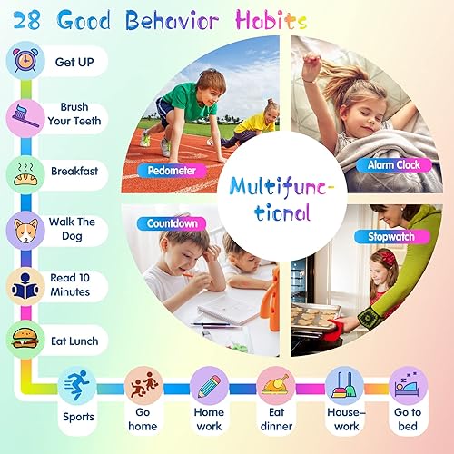 Miniatura 3 de Smart Watch for Kids - Kids Smart Watch Boys with Rotatable Camera Audio Books Games Video Music Player Alarm Clock Pedometer, Kids Watch Gifts Toys
