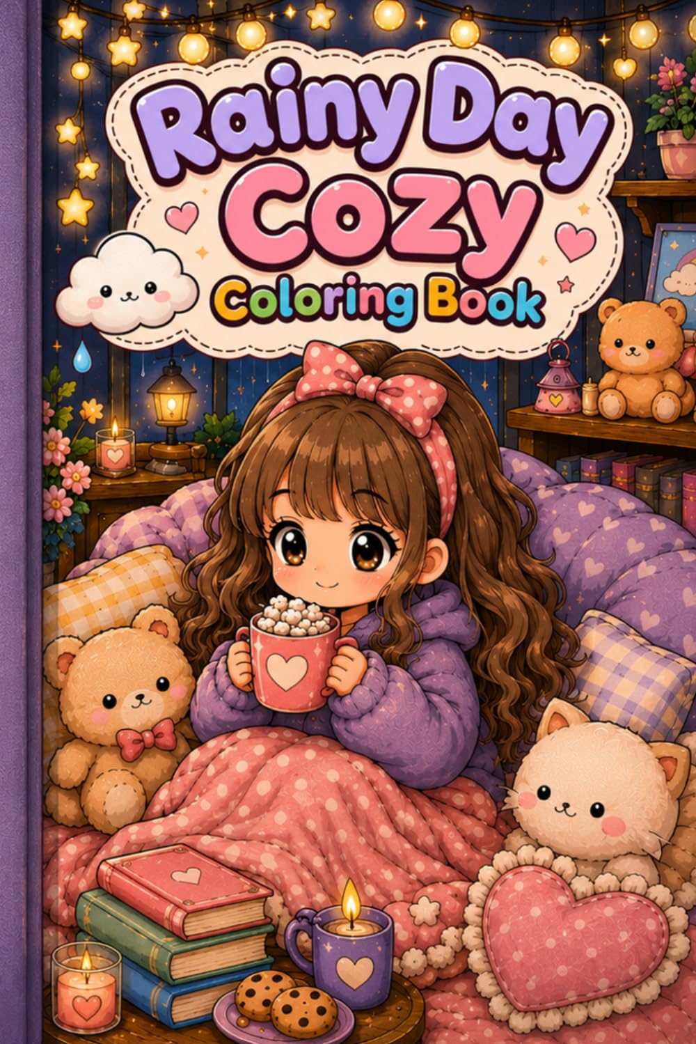 Rainy Day Cozy Coloring Book