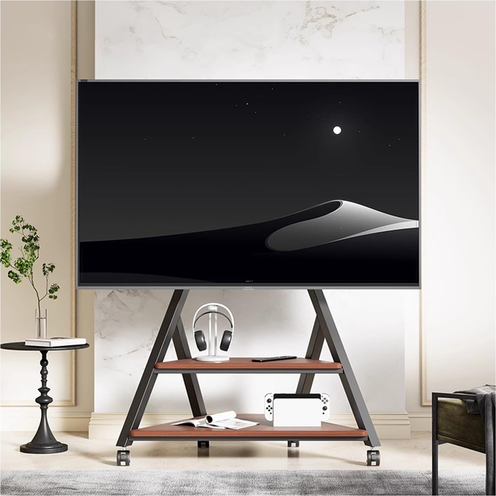 Amazon.co.jp: BeishiTenwaymili: 移動式テレビスタンド