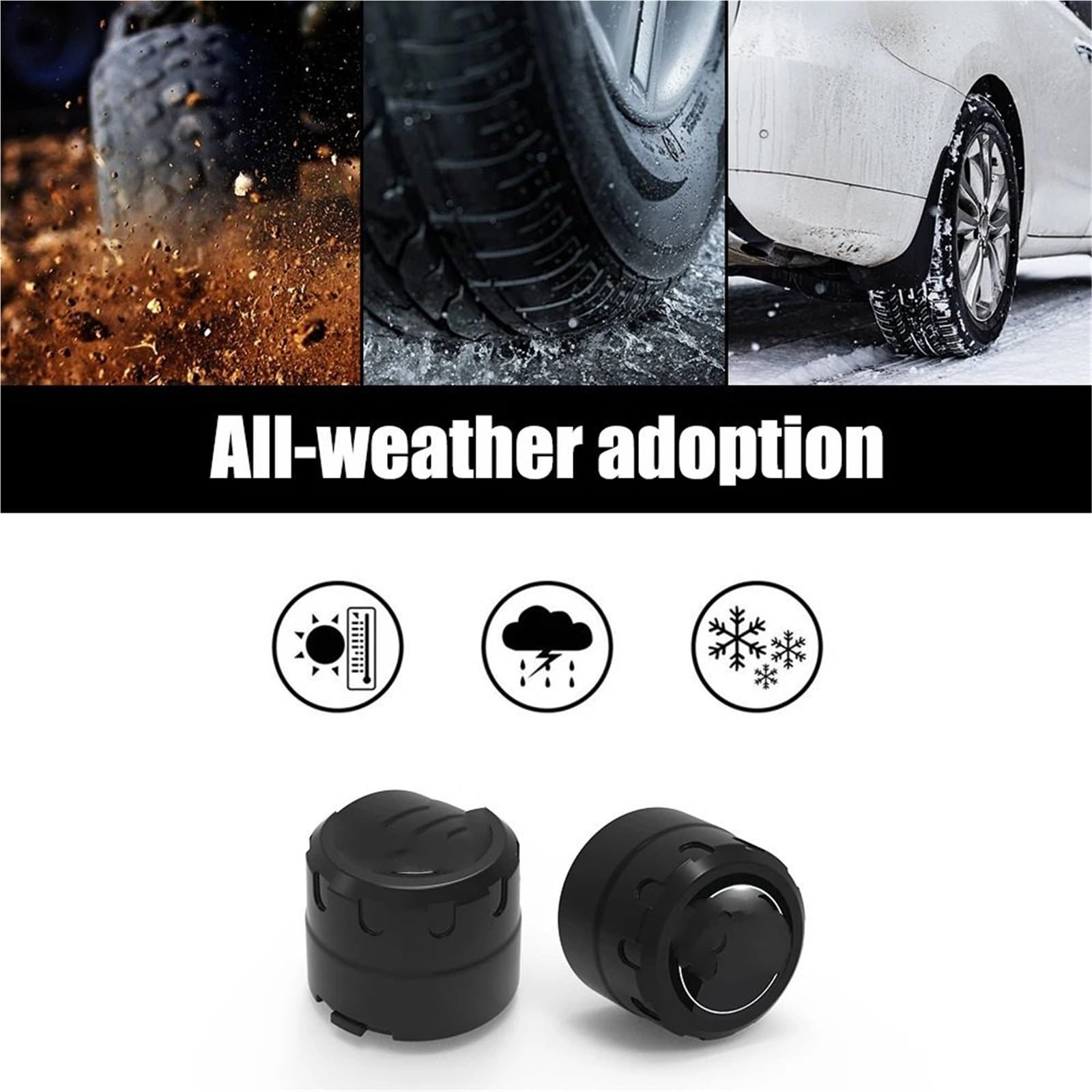Bezprzewodowe czujniki ciśnienia w oponach Bluetooth 4.0 5.0 System monitorowania testera opon TPMS motocykla Akcesoria do motocykli terenowych(Type B)