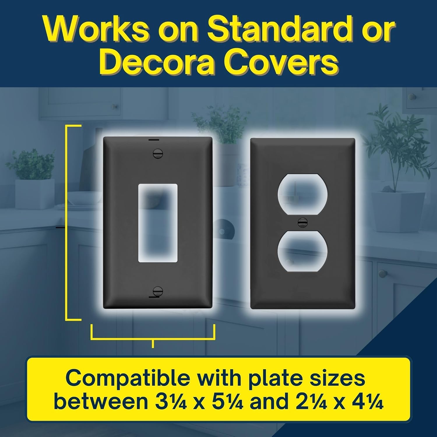 BeraTek Power Perch Wall Outlet Shelf with Cord Storage Strap - Declutter & Reclaim Bathroom Counter Space - Echo Dot Stand, Homepod Mini Wall Mount, Smart Home Devices Organizer - Black, 1-Pack