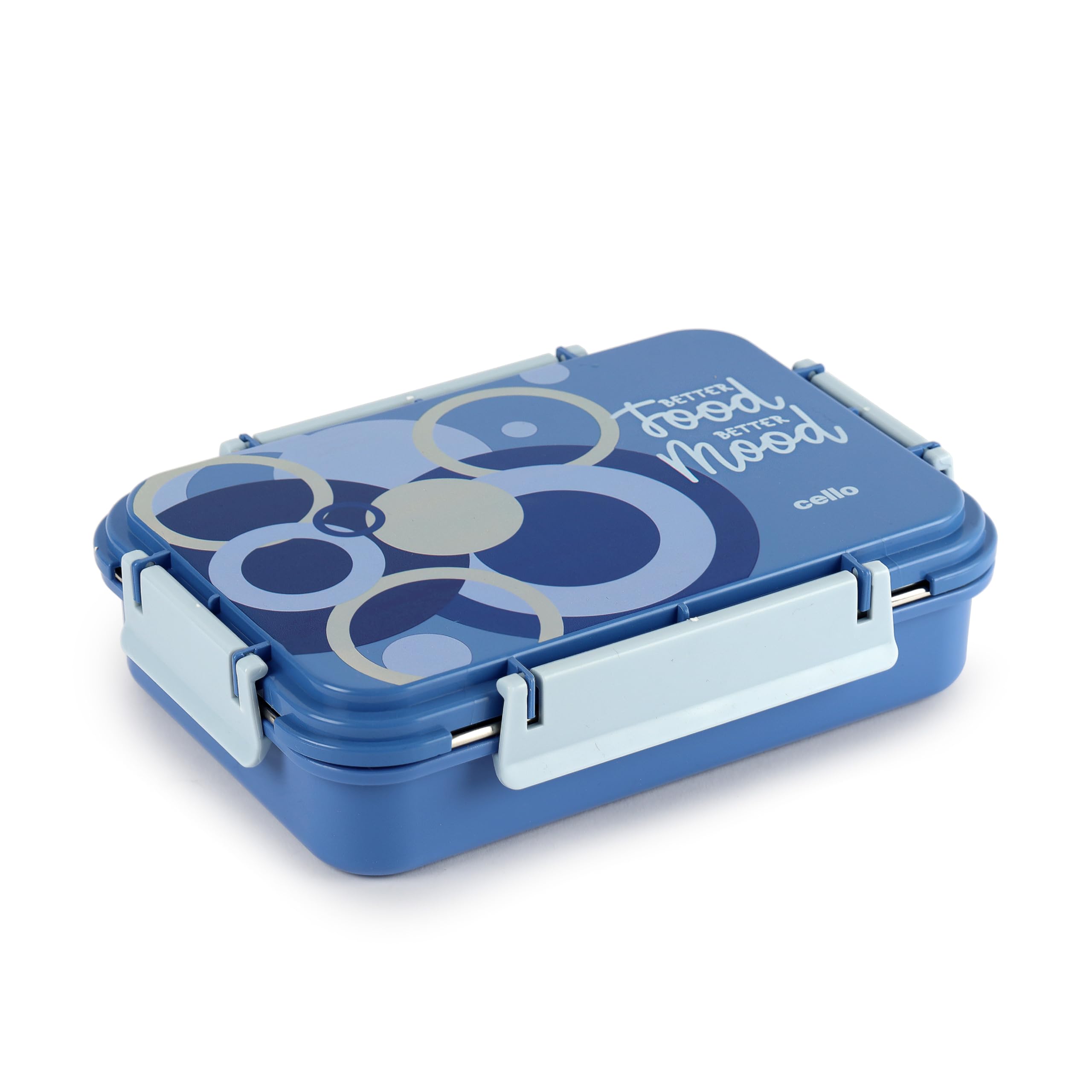 Cello Zoom 3 Lunch Box - Insulated Steel Tiffin -8