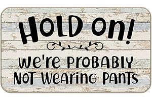 Huester Hold the door doormat