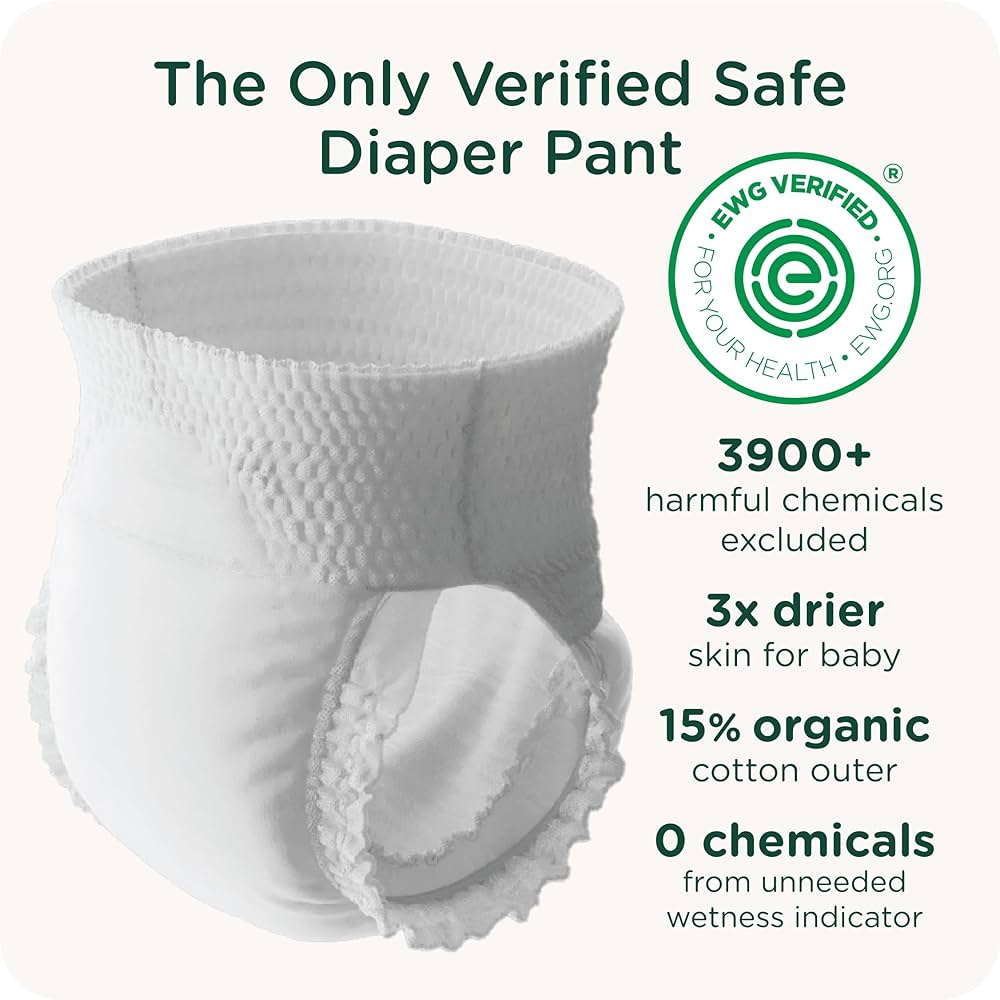 Amazon.com: SmartyPants Pull Up Style Diapers | EWG Verified Safe