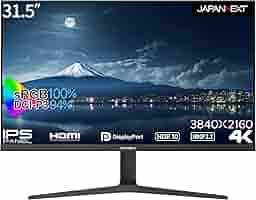 JAPANNEXT JN-IPS315UHDR-HSP 4K UHDディスプレイ Amazon.co.jp: JAPANNEXT 31.5インチ モニター 4K UHD 3840x2160