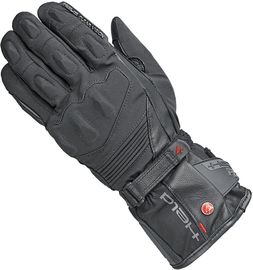 Held Satu Gore-Tex wodoodporne damskie rękawice motocyklowe, czarny, 8