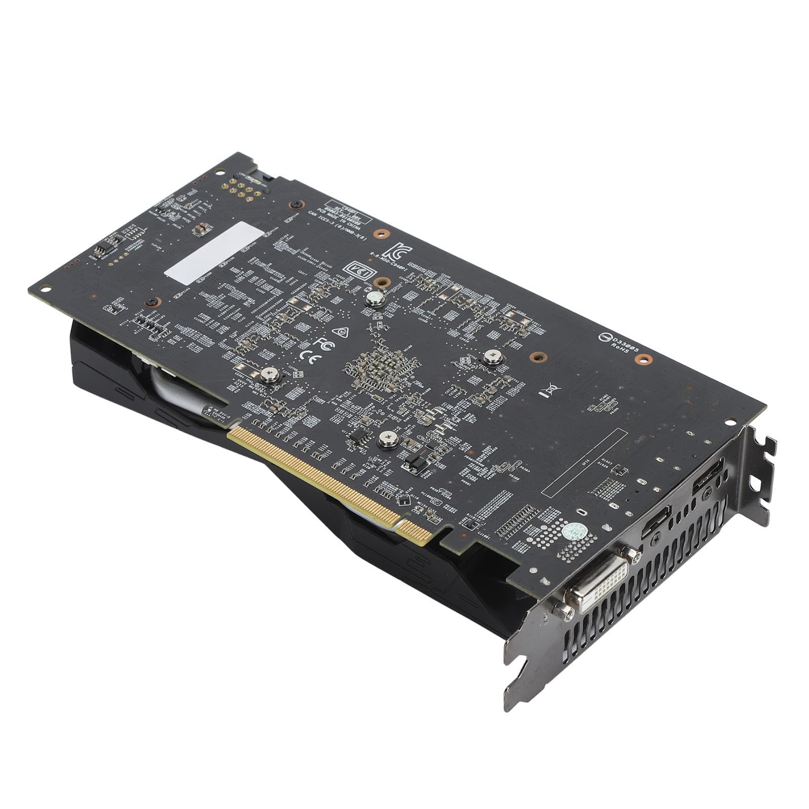 VBESTLIFE Karta Graficzna 8 GB, Procesor Graficzny GDDR5 256-bitowy, Karta Graficzna do Gier PCIE 3.0 X16 7000 MHz, Karta Graficzna Komputera Stacjonarnego z 1 Portem HDMI, 3 DP, 1 Portem