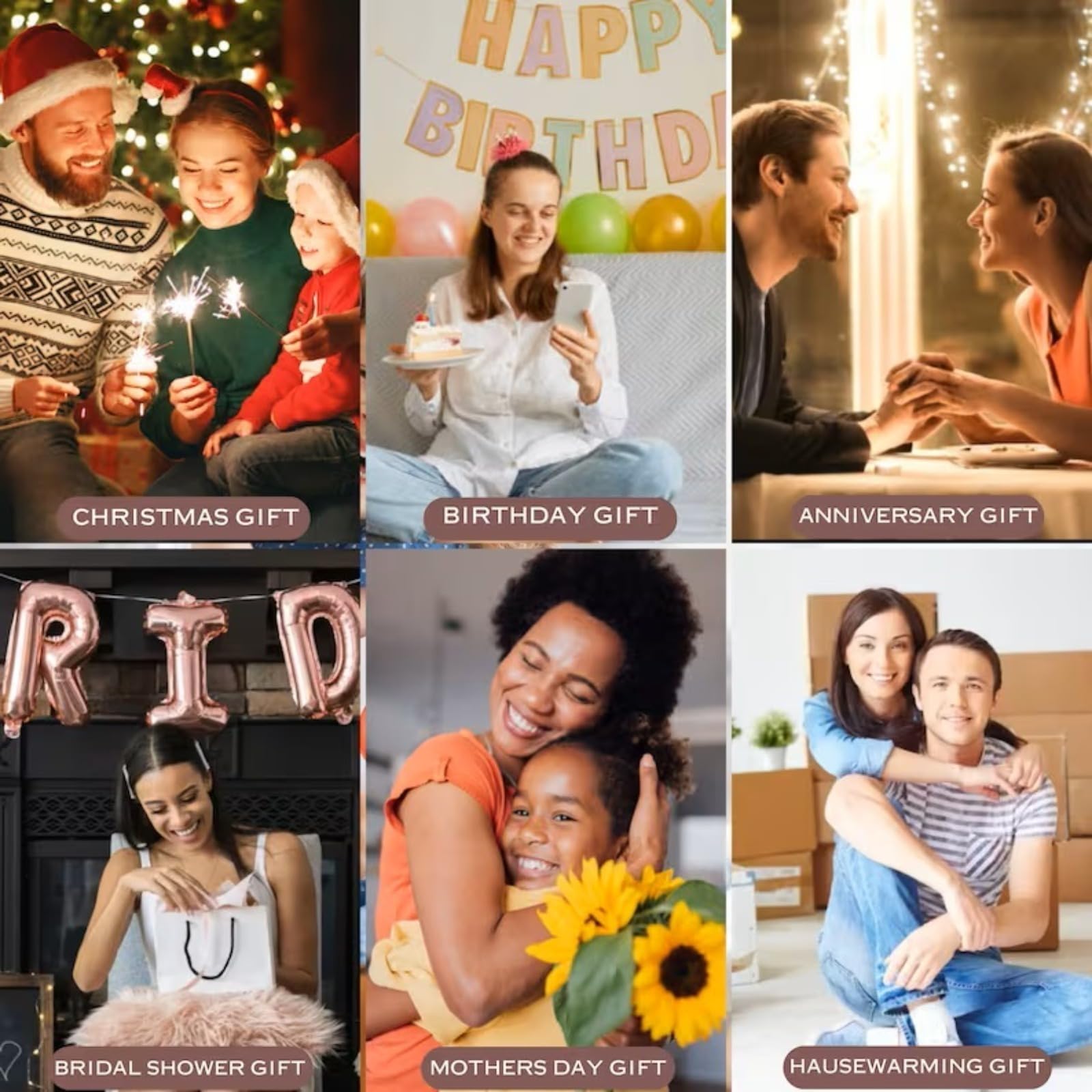 Posavasos personalizados, posavasos de madera de mármol grabados personalizados, posavasos cuadrados para hombres, regalos de fotos personalizados para parejas, regalo de San Valentín (8 piezas)