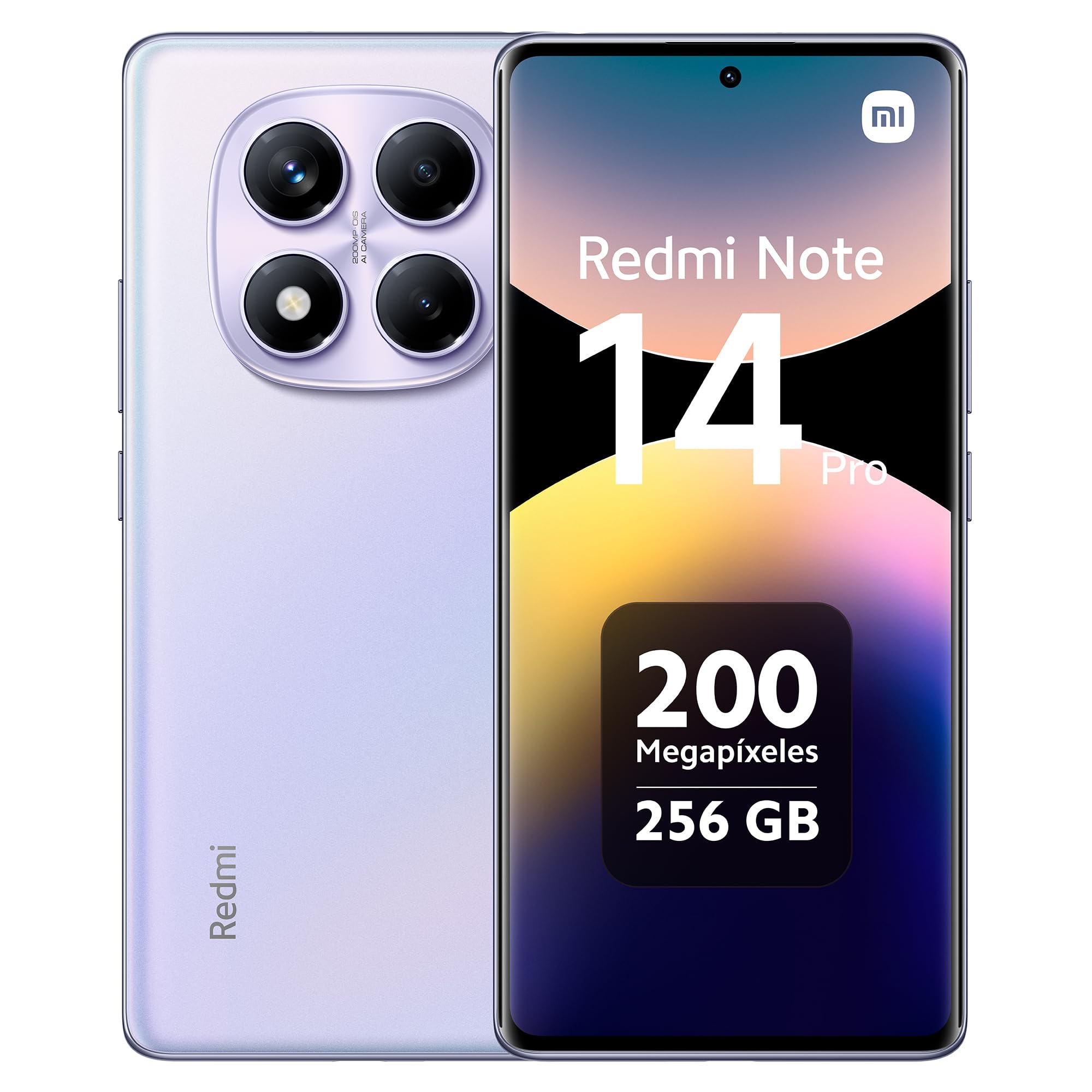 XIAOMI Redmi Note 14 - Smartphone de 6+128GB, Pantalla de 6.67" AMOLED FHD+ 120Hz, MediaTek Helio G99-Ultra, cámara de 108MP, TurboCharge 33W, 5500 mAh, Cargador no Incluido, Negro (Versión ES) — view 20