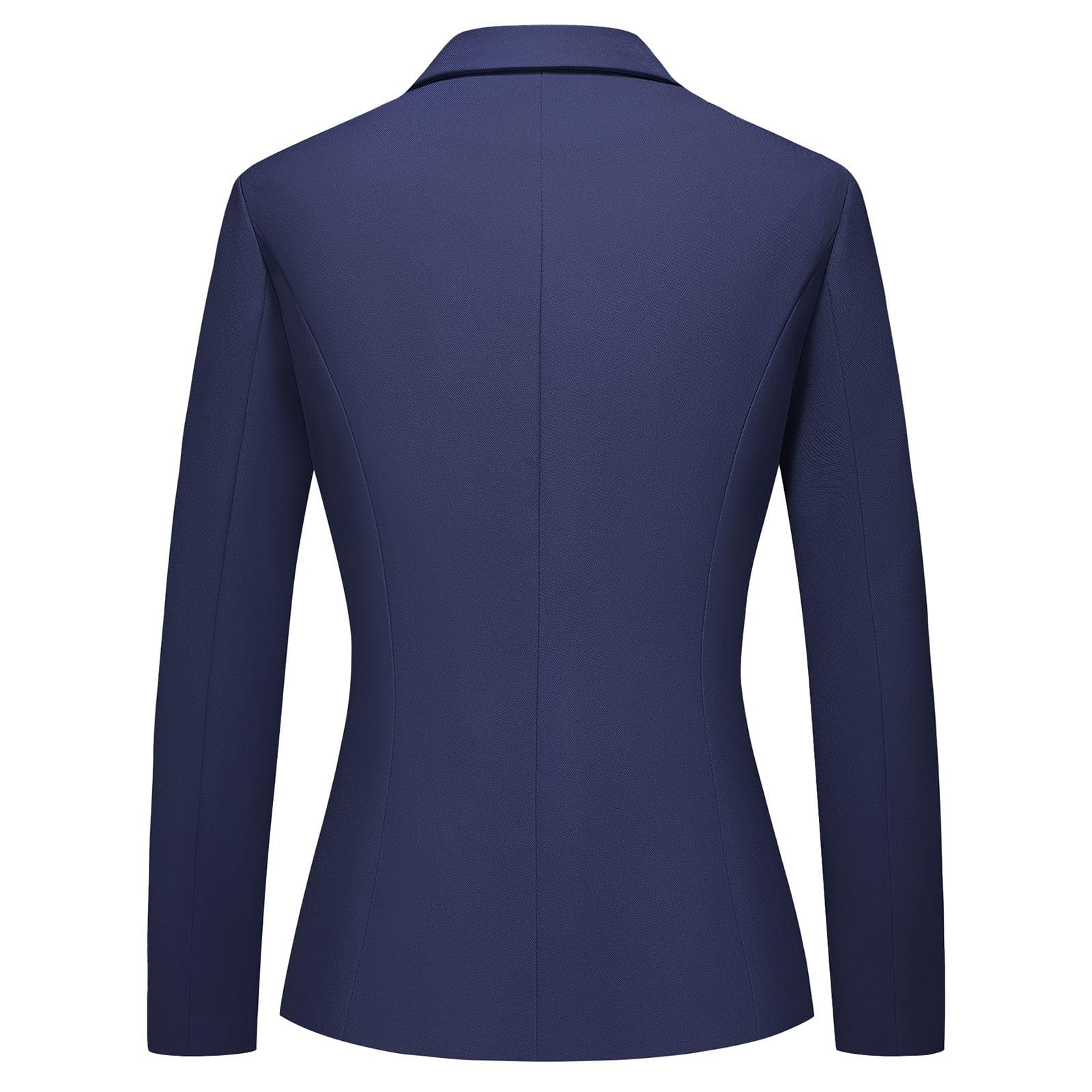 MODFUL Conjunto de 2 piezas para mujer, traje de negocios y pantalones, ajustado, chaqueta blazer con un botón, traje de trabajo para oficina