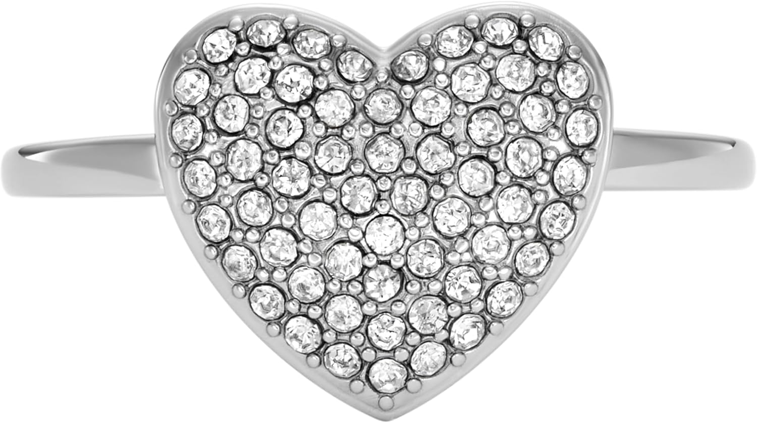 Fossil Women's Plated Stainless Steel Ring