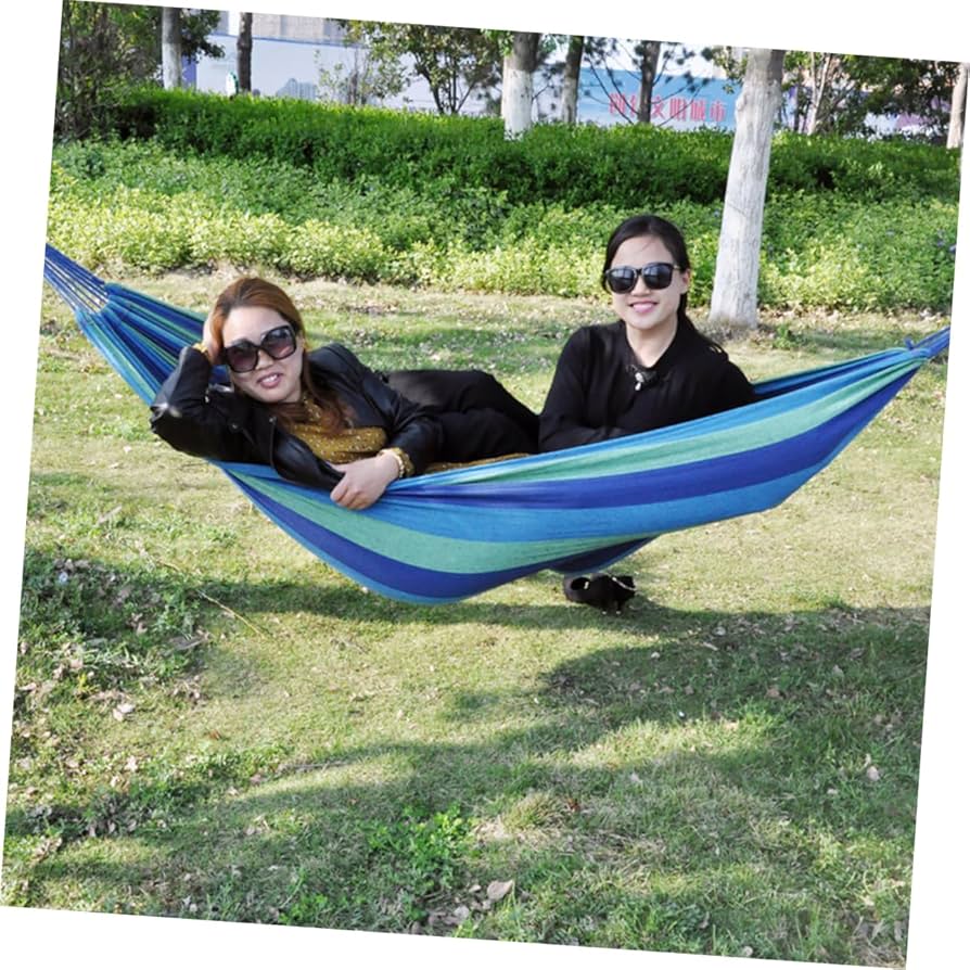 the Hammmockのハンモック 1 Set Hammack Outdoor Travel Hammock Camping Hammock Double