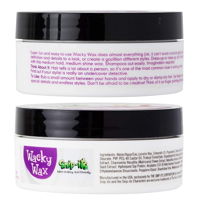 Cera para cabello infantil Snip-its 2oz fijación media miniatura 2