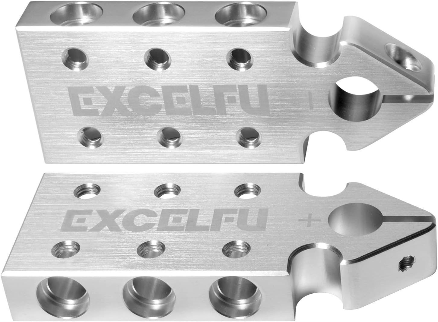 EXCELFU 6x1/0 Gauge AWG LeadAcid Battery Terminals Clamp