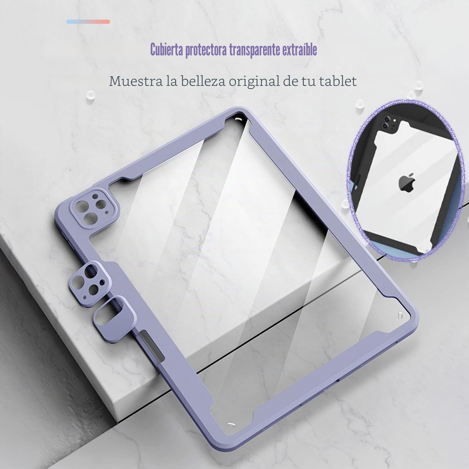 Funda con Teclado Vertical para iPad 10,2 Pulgadas 9ª/8ª/7ª Generación (2021/2020/2019), Trackpad Multi-Touch, Español QWERTY Teclado Inalámbrico Desmontable con Ratón Bluetooth, Verde Oscuro