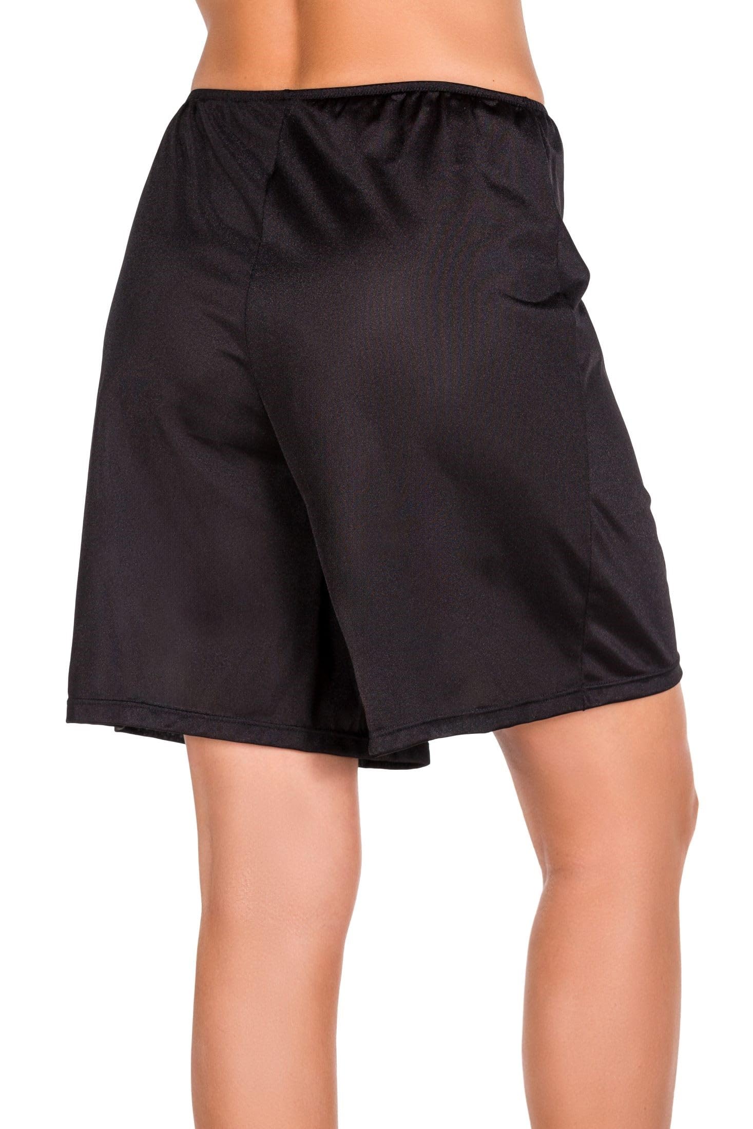 Modèle Cari : Jupon court avec taille élastique, idéal pour jupes ou robes. Tissu antistatique et léger. Lingerie pour femme.