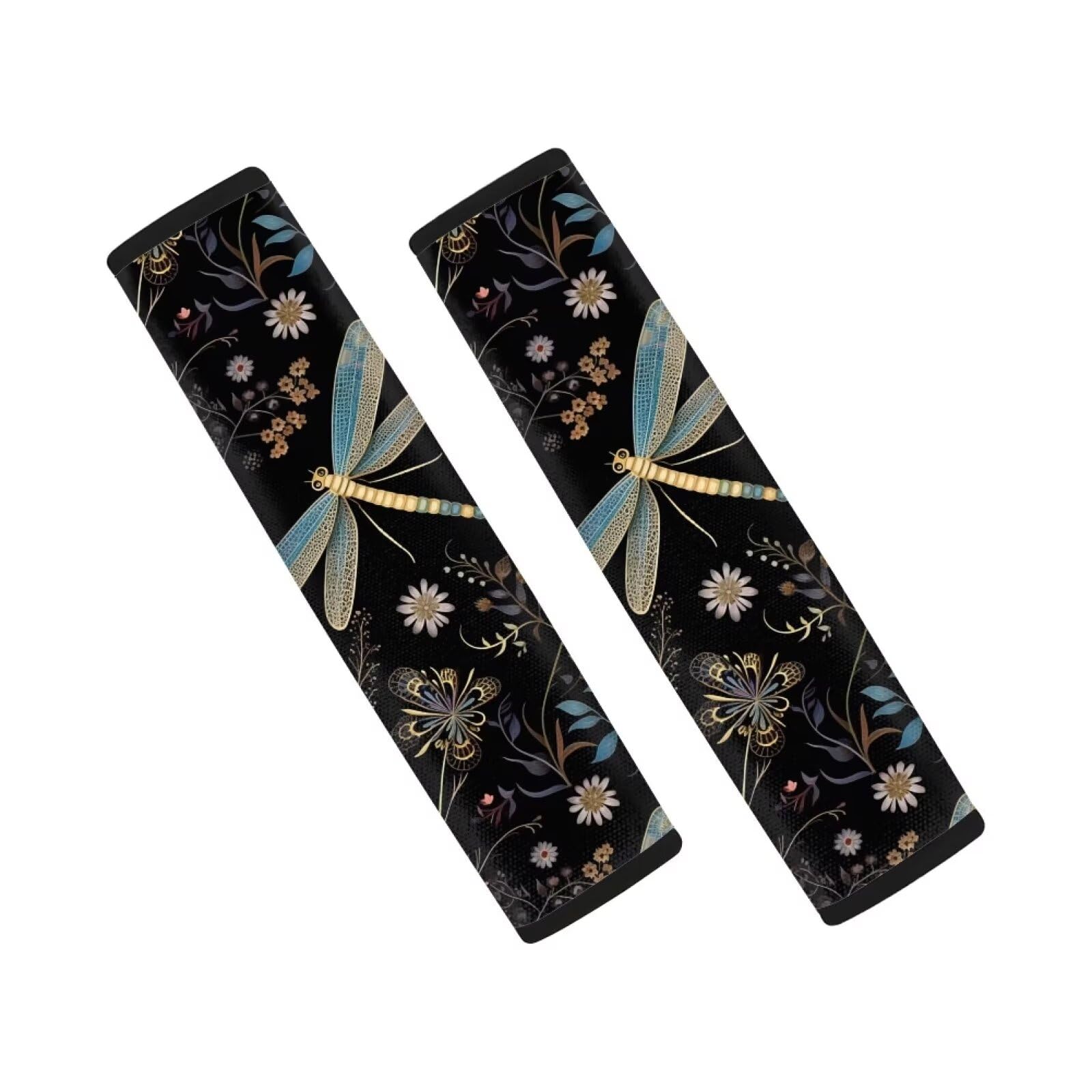 Showudesigns Highland Cow Sunflower Car Seat Belt Covers for Kids Adults Universal Fit Seatbelt Strap Cover Backpack Harness Pads Animal Cattle Flower Car Seatbelt Covers — view 13