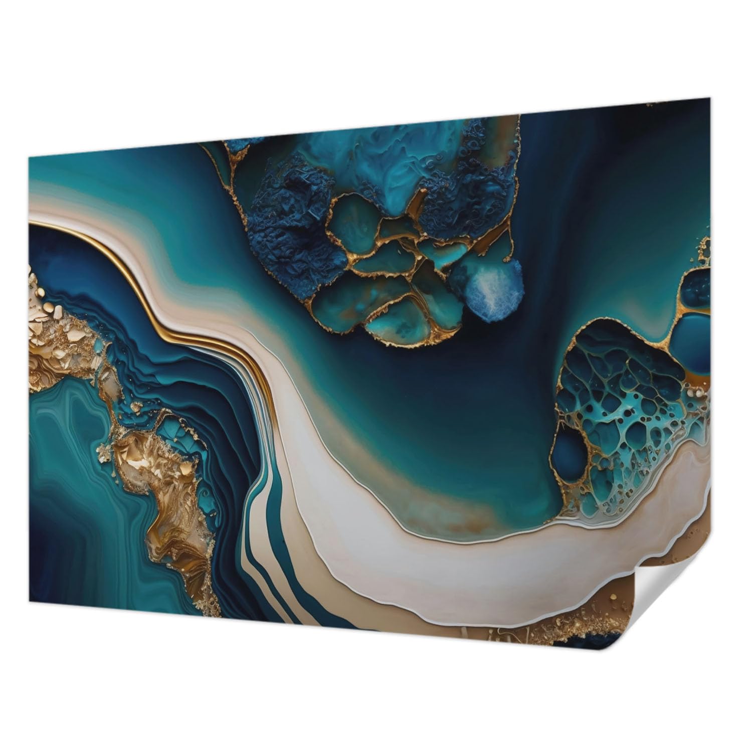 Décor mural adhésif panoramique haute qualité pour chambre et salon moderne