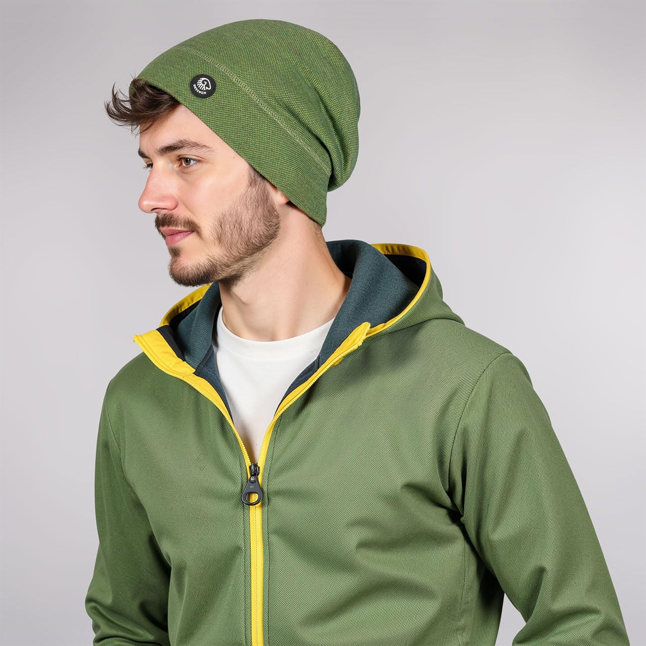 Giesswein Bonnet Hohes EIS - Chapeau Unisexe en Laine mérinos pour Femmes et Hommes, Casquette Respirante, idéal pour Les Sports d'hiver, Coupe Parfaite