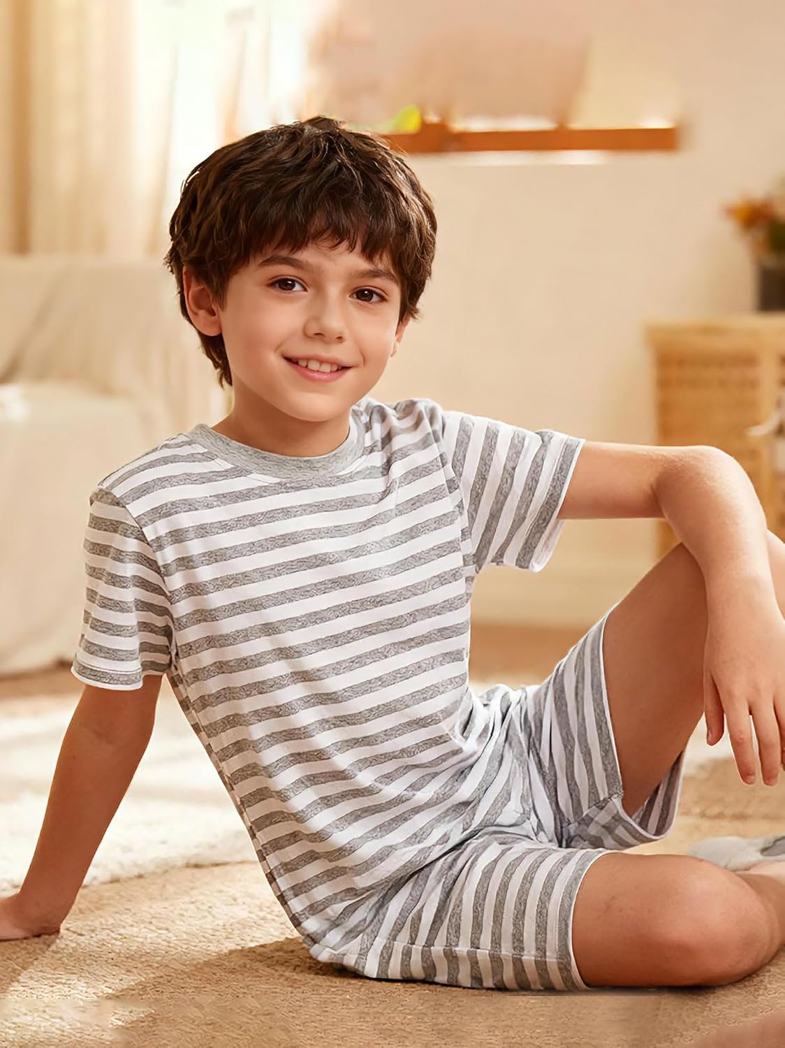Linjinx Adaptive Clothing for Kids Special Needs Anti-Strip Romper Boys Girls Jumpsuit Bodysuit Overalls image 3