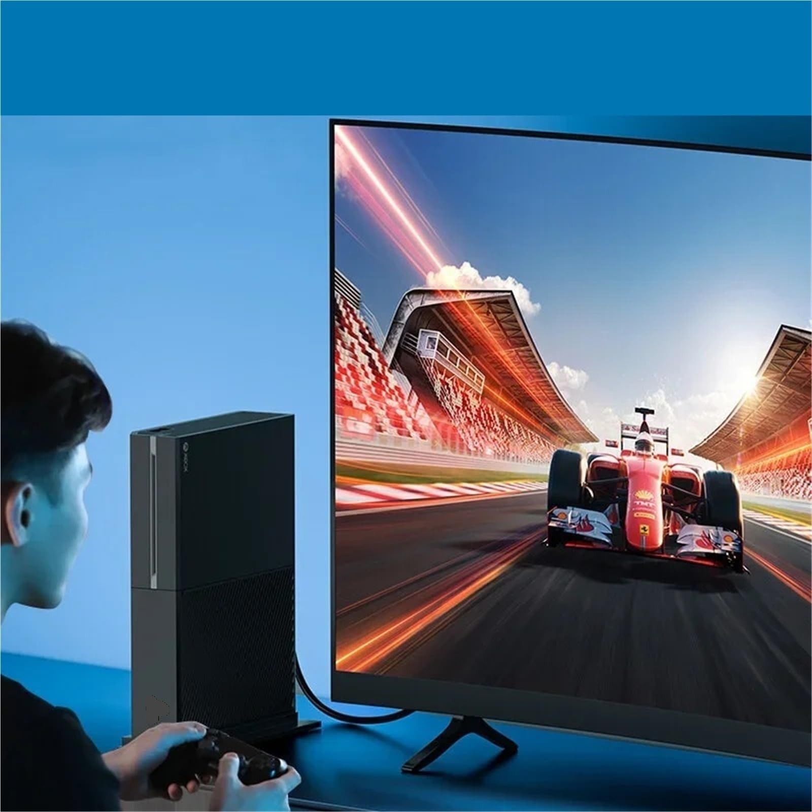 Compatibile con console di gioco PC TV Laptop Cavo HDMI 2.0 angolare | Cavo ad alta velocità da 90/270 gradi, funziona con le funzioni 4K, 3D, 1080P e ARC(270 Degree,3M)