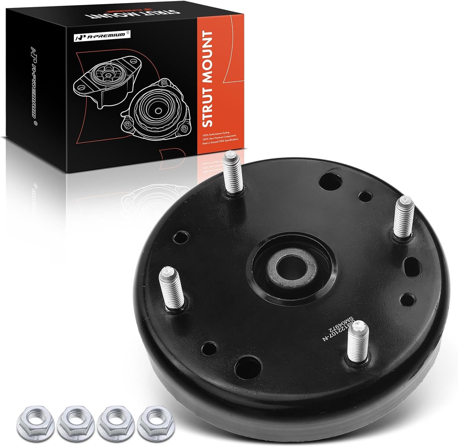 A-Premium Rear Suspension Strut Mount Compatible with Ford Thunderbird 2002-2005 Lincoln LS 2000-2006 Jaguar S-Type 2000-2008 XF 2009-2015