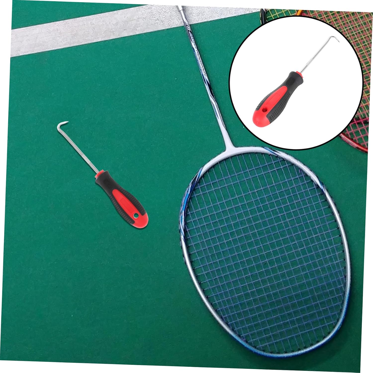 Stringing Machine Tools Badminton Racket Accessories Cable Hook for Racket