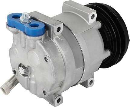 CCIYU AC Compressor w/Clutch for Daewoo Lanos 1.6L 1999-2002 | fits 1999-2002 Lanos 1.5L 67271 Powerful Cooling Quiet Operation Zero Leak Durable Aluminum Alloy Lowers Energy Consumption