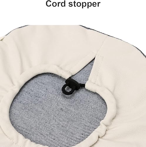 Miniatura 5 de Funda de bolsa de ostomía desodorizante elástica D con tapón de cordón (F, estilo denim)