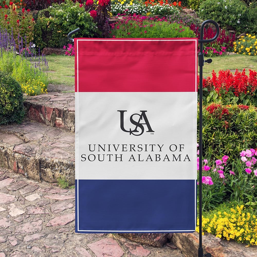 University of South Alabama 12x19 Inches Double Sided Garden Flag (University of South Alabama # 2)
