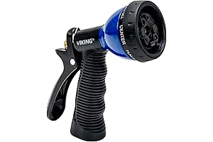 VIKING Garden Hose Nozzle with Multiple Spray Patterns