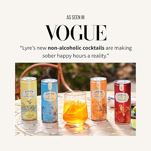 Miniatura 6 de Lyre's G&T - Licores sin alcohol  Caja de 24  Cócteles listos para beber  Gin & Tonic  Premium  8.5 onzas líquidas x 24