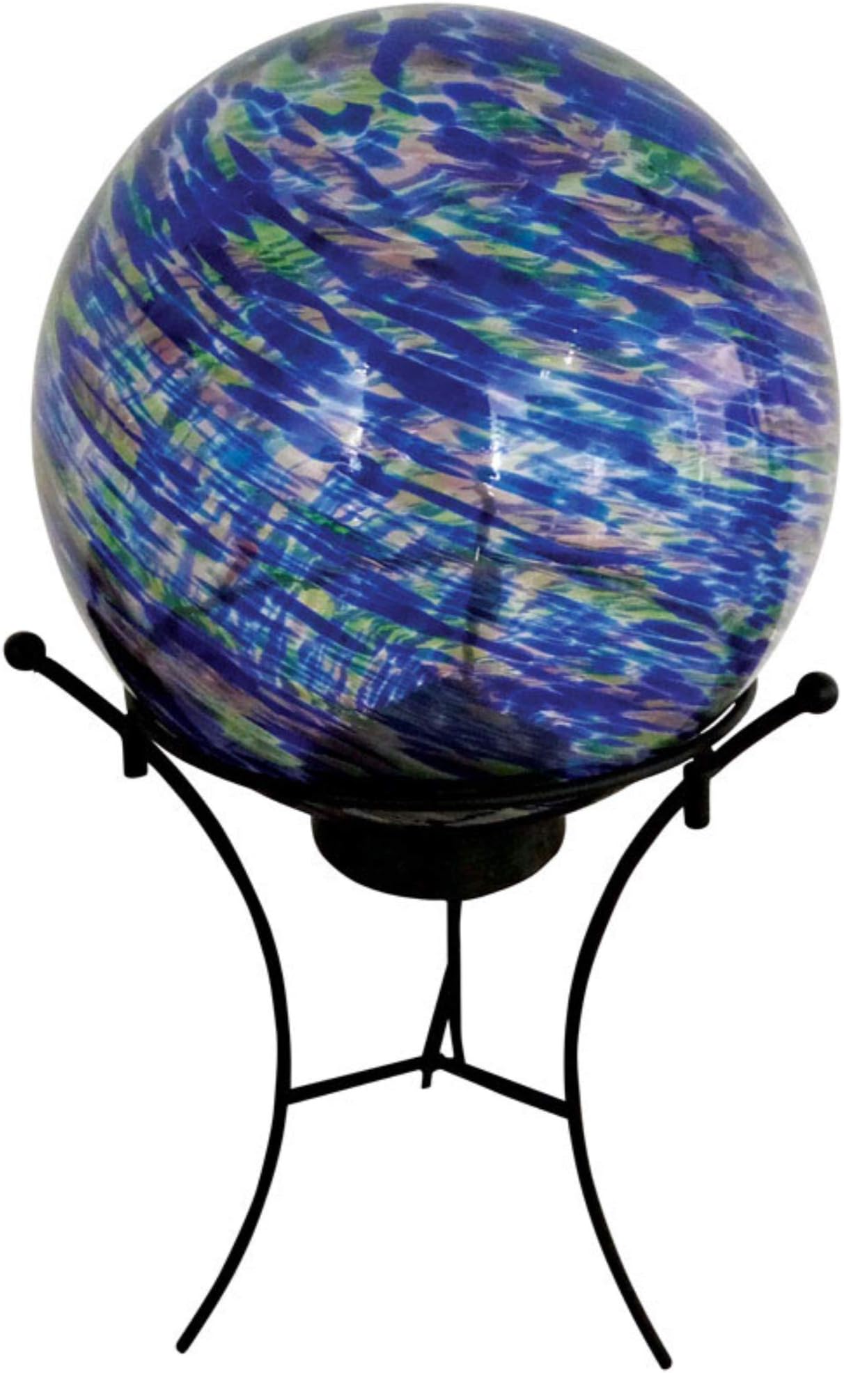 SOLAR GAZING BALL SET by LUMINOUS GARDEN MfrPartNo ZAC843576