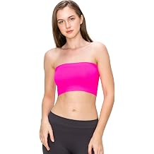 Kurve Seamless Bandeau Tube top - UV Protective Fabric, Rated UPF 50+ Non-Padded -Made in USA-
