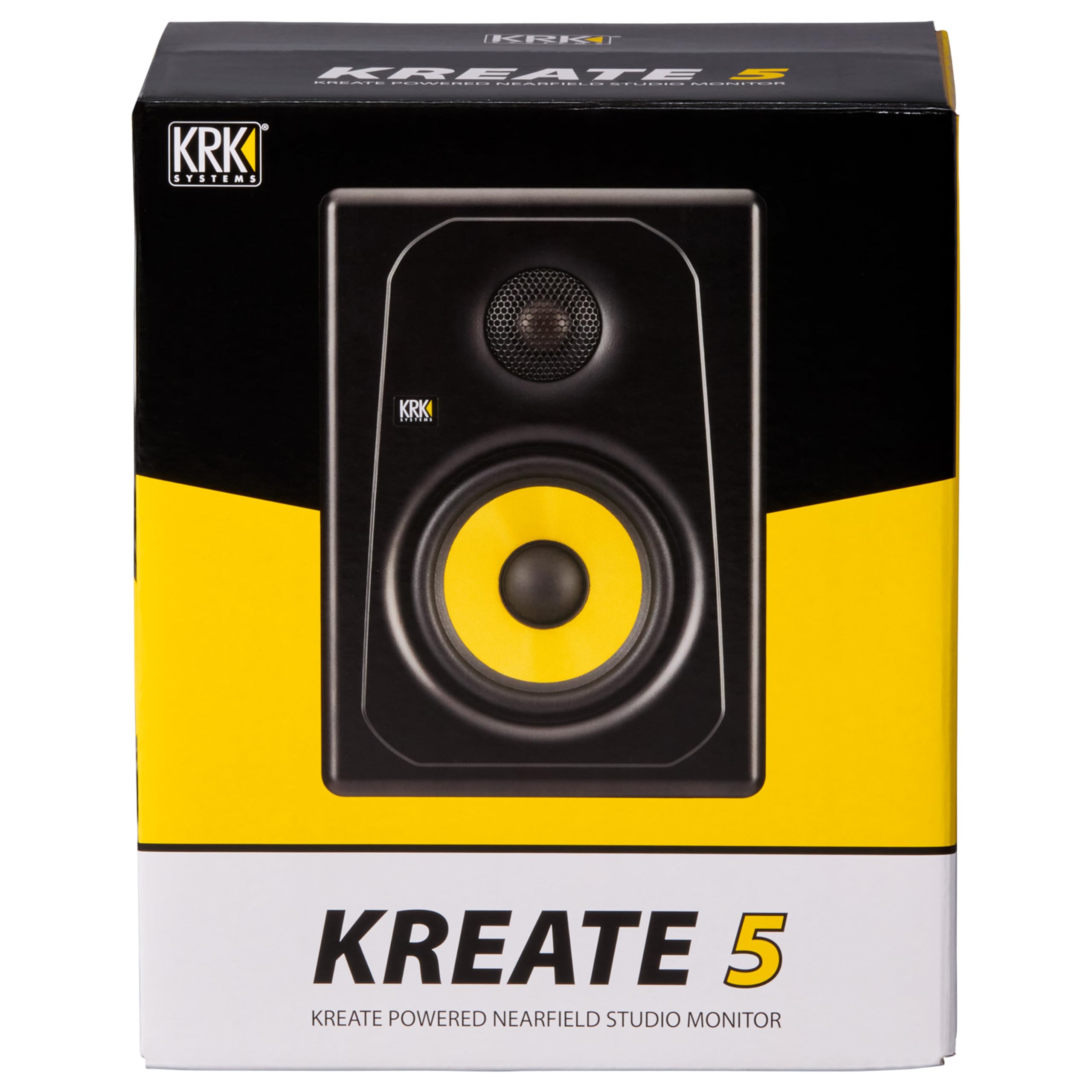 KRK Enceinte de Monitoring Kreate 5 (la pièce)