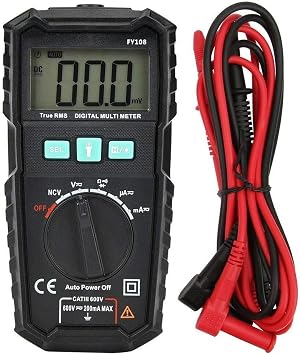 Digital Multimeter, Pocket Mini Digital Multimeter Multifunctional Portable Automatic Range Avometer Tester