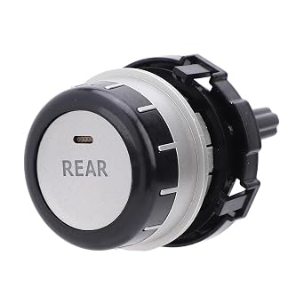 AC Control Knob Switch, Water and Scratch Proof ABS Plastic, Easy to Operate for Prado LC150 2010 2017, Front Console AC Control Right Rear Key 55904-60190, 5590460190