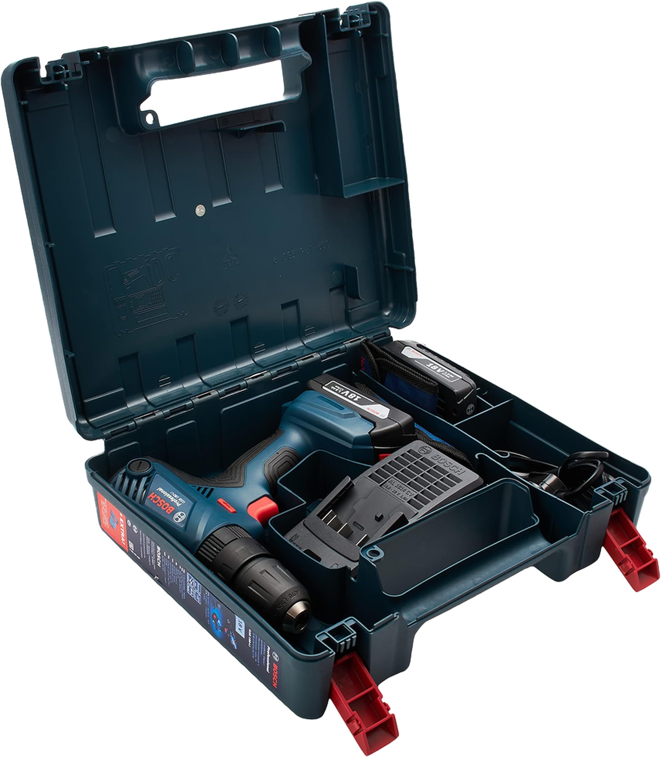 Professional Cordless Combi GSB 180-LI (2x2Ah+21pc Accessories) | Model: 06019F83L1 with 1 year warranty
