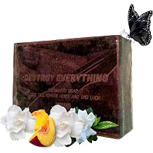 Destroy Everything Soap Bar | Banishing & Uncrossing Ritual Cleanser | Spiritual Soap for Removing Negativity, Breaking Curses & Energetic Cleansing