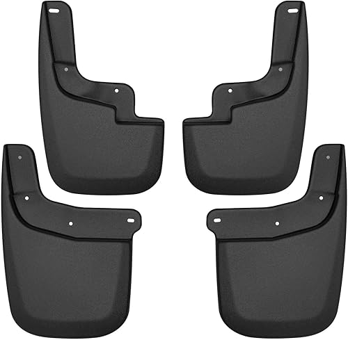 Husky Liners 58236 set de guardafangos negro delantero y trasero para Colorado/Canyon (sin baliza/revestimiento)