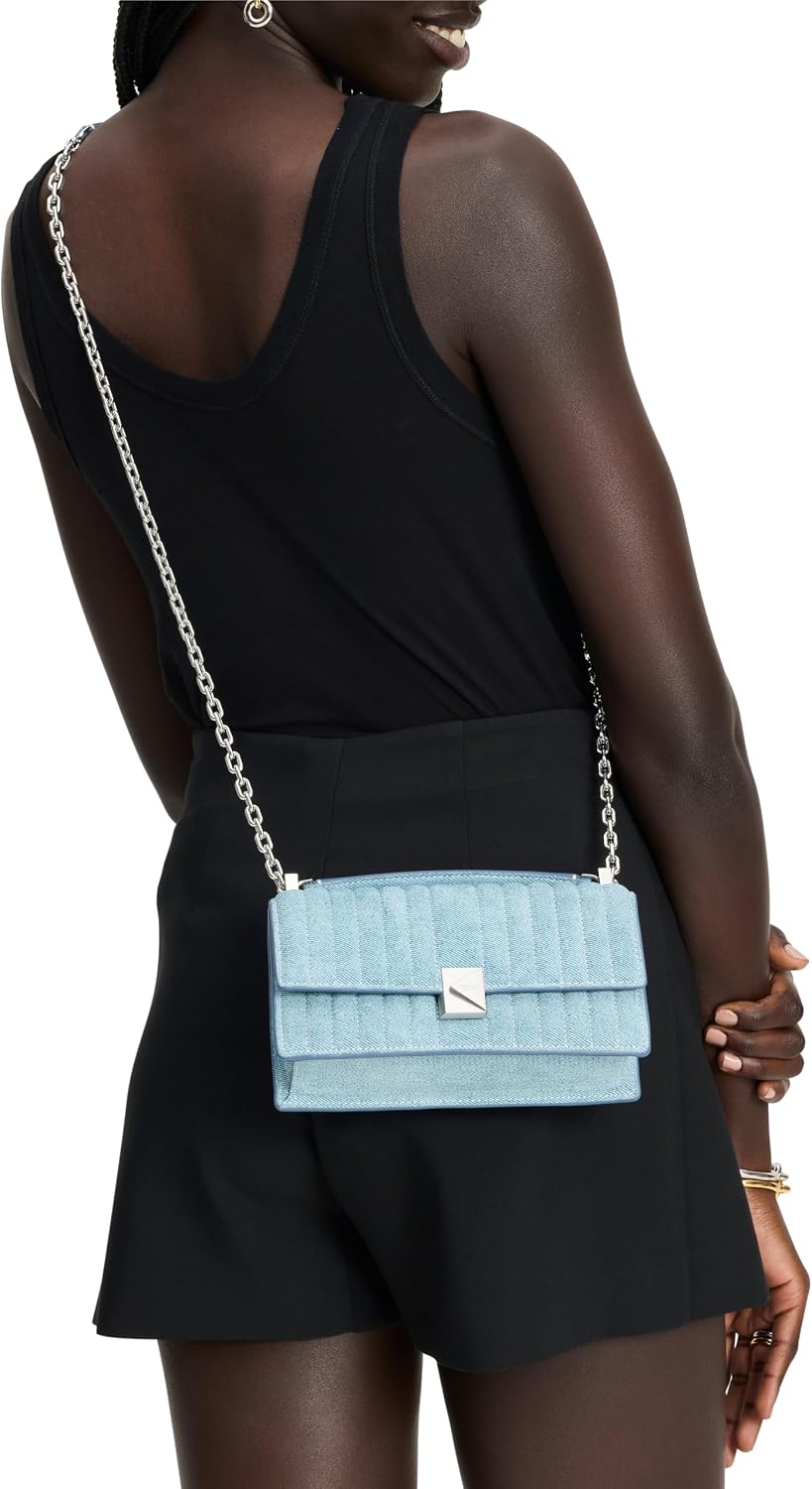 kate spade new york Deco Quilted Leather Mini Flap Chain Crossbody