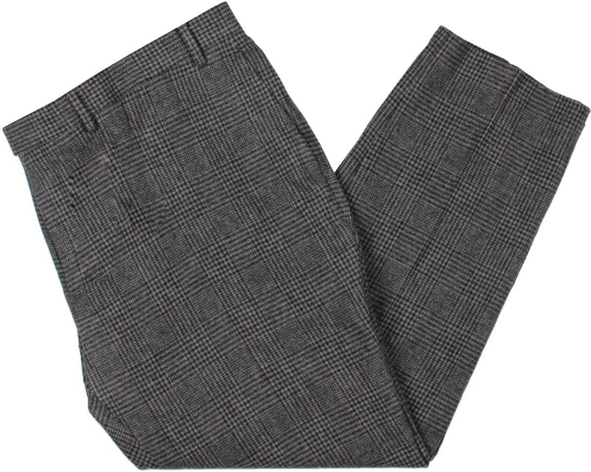 Lauren Ralph Lauren Mens Norton Wool Blend Plaid Suit Pants Gray 42/32
