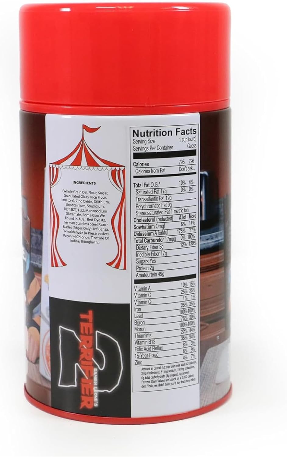 Surreal Entertainment Terrifier Tin Lunch Box with Beverage Container - Image 8