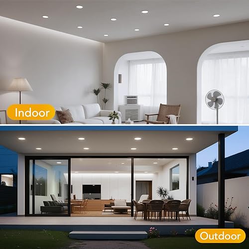 Miniatura 7 de PAR20 Bombillas LED con certificación UL, bombilla regulable, foco de 7 vatios (equivalente a 60 W), base E26, bombillas reflectoras blanco luz