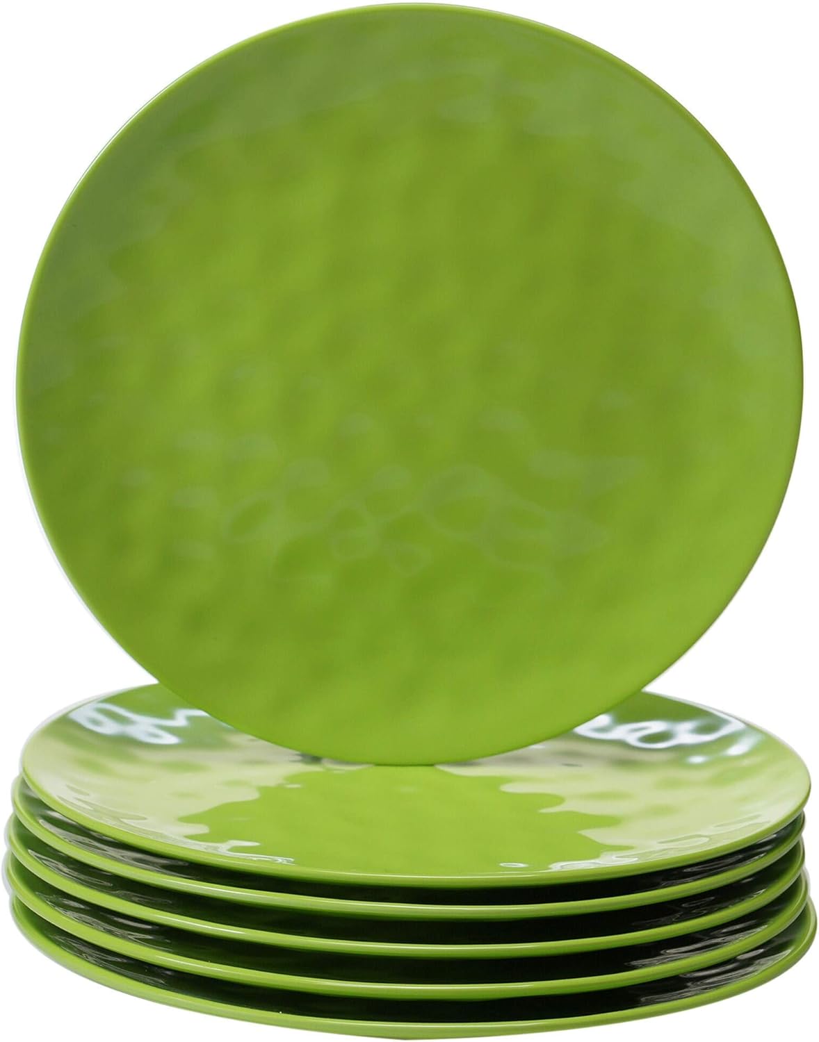 MISC Solid Green 11inch Dinner Plates Set Of 6 Casual