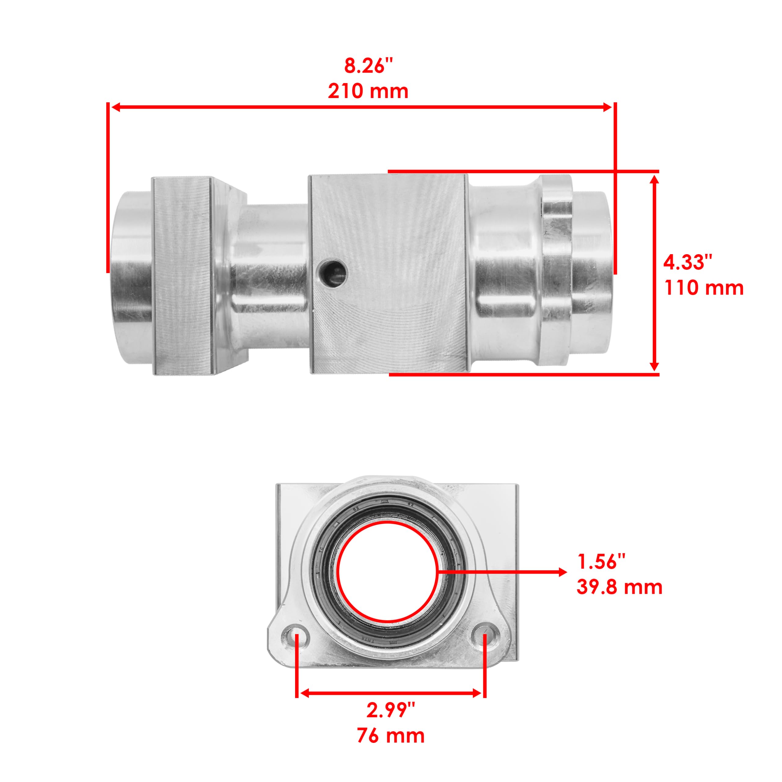 Amazon.com: Caltric Rear Axle Bearing Carrier Hub Compatible with